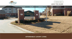 Desktop Screenshot of liveatchapelridgeofsherwood.com